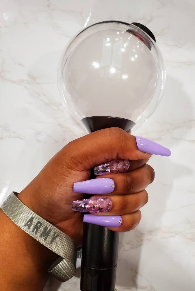 BTS Butterfly Bliss Press-On Nails